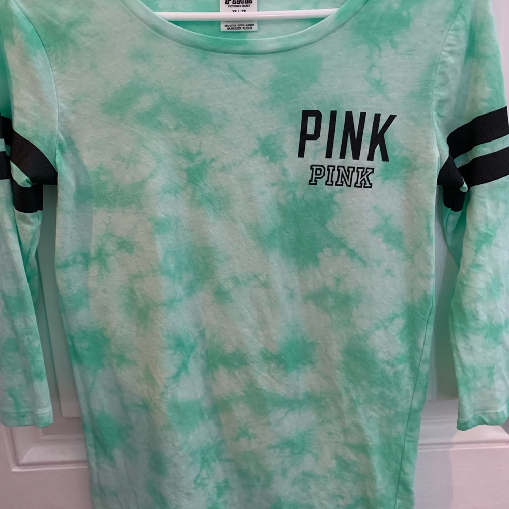 PINK X-Small 3/4 Sleeve shirt for girls-NO STAINS WORN 5x